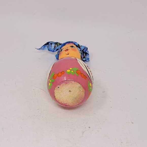 Hand Painted Wooden Doll - Picture 6 of 6